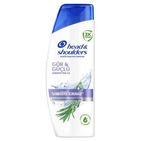 Head & Shoulders شامپو تقویت مو با عصاره رزماری و ضد شوره ۳۳۰ میلیلیتری