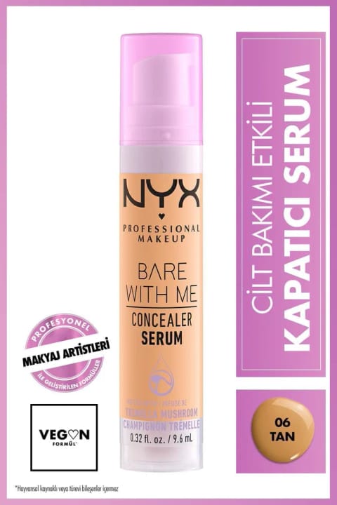 کنسانیلر سرم NYX Professional Makeup Bare With Me shade 06 Tan
