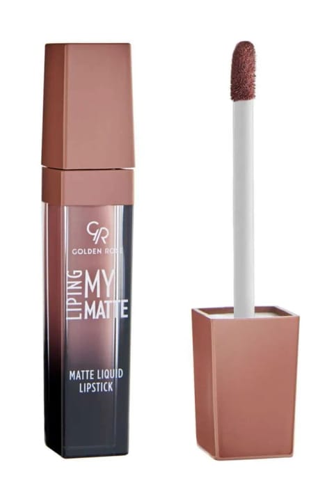 Golden Rose Liping My Matte مایع رژ لب شماره 03 - رژ لب اولترا مت ضد آب