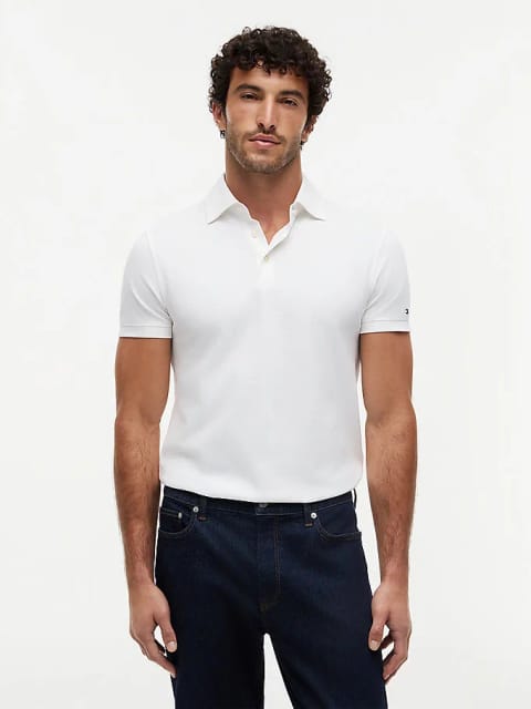 تیشرت پولو یقه باز مردانه Tommy