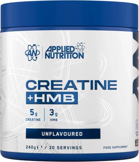 کراتین + HMB و کراتین مونوهیدرات Applied Nutrition 240 گرم – 30 سروینگ