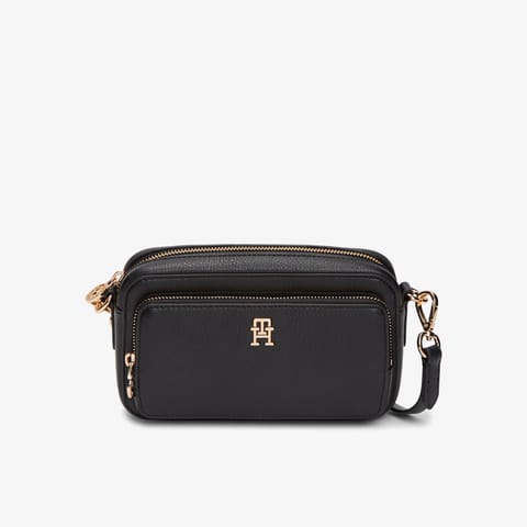 کیف کراسبادی زنانه مشکی Tommy Hilfiger Icon