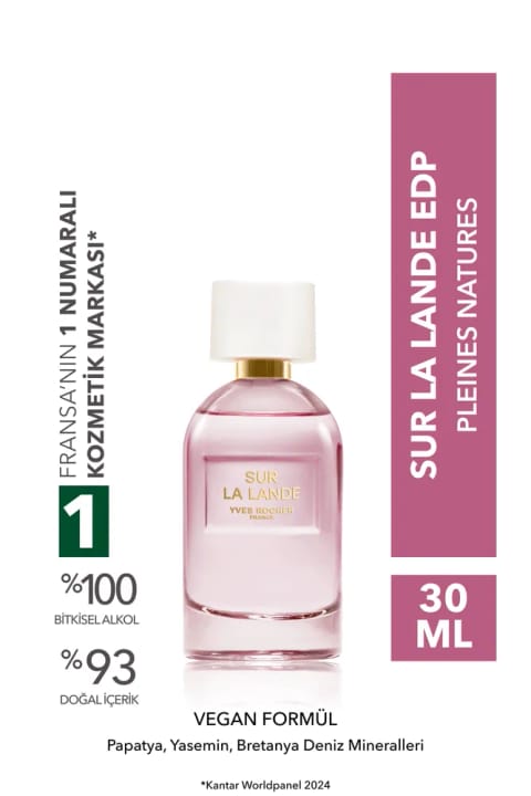 Yves Rocher Sur La Lande ادوپرفیوم - Pleines Natures - وگان - 30ml