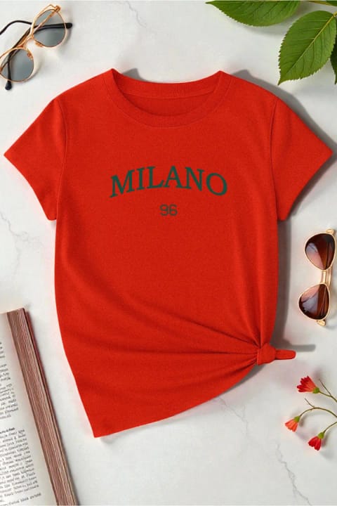تی‌شرت طراحی چاپی Milano یونیسکس uyguntarz