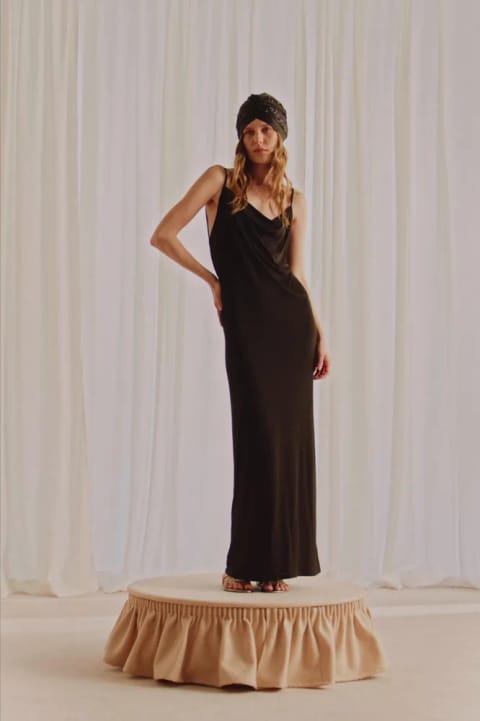 پیراهن تونیک کتان ۱۰۰٪ MARISA BERENSON X ZARA