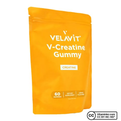 Velavit V-Creatine Gummy 60 فرم جویدنی