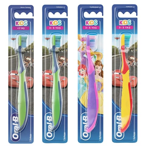 Oral-B Stages مسواک کودک ۳-۵ سال (مدل متنوع)