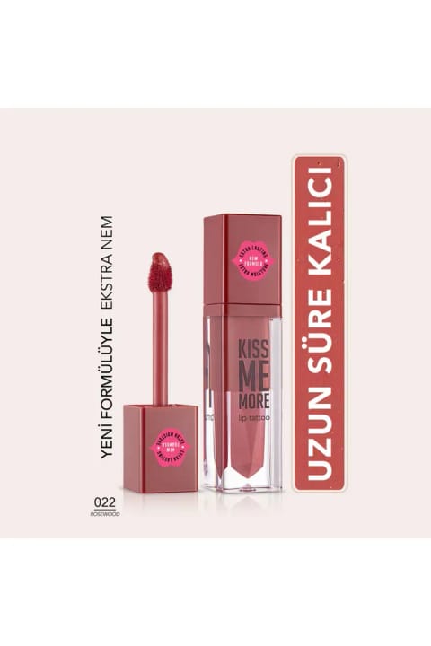 Flormar Kiss Me More رژ لب مایع مات مرطوب‌کننده رنگ رز خشک تیره