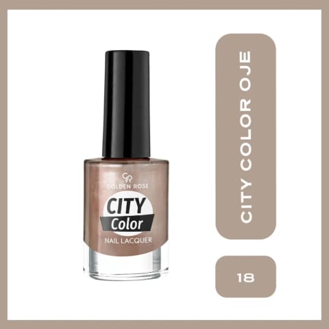 Golden Rose City Color Nail Lacquer لاک ناخن 18