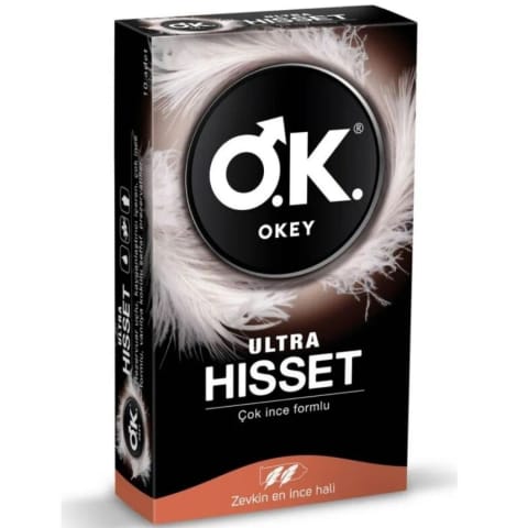 Okey Ultra Hisset کاندوم ۱۰ عددی