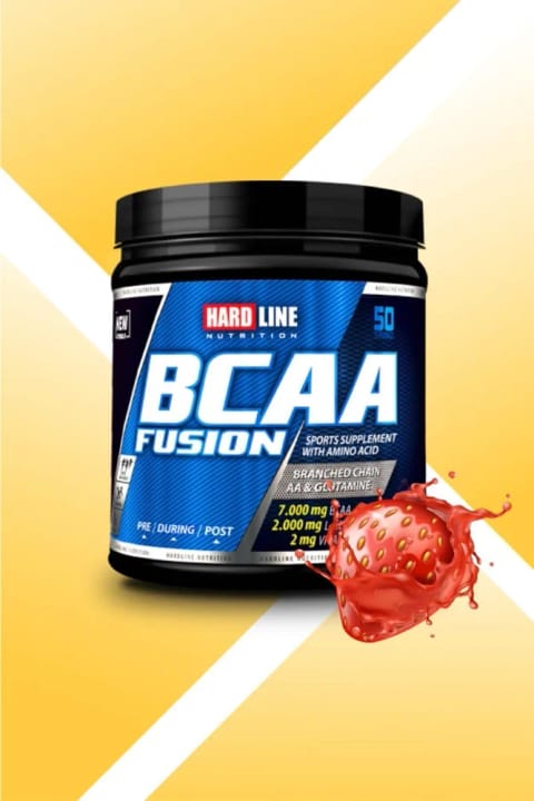 BCAA Fusion پودر توت‌فرنگی 500 گرم