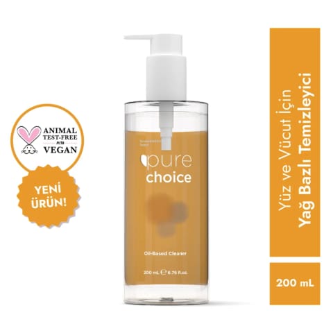 Pure Choice روغن پاک‌کننده صورت و بدن ۲۰۰ میلی‌لیتر