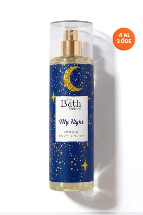 THE BATH FACTORY My Night اسپری بدن ۲۰۰ میلیلیتر
