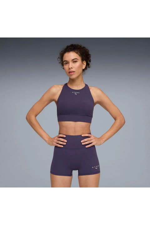 سوتین ورزشی زنانه Puma x Hyrox Shplx Hi Nck سرمه‌ای