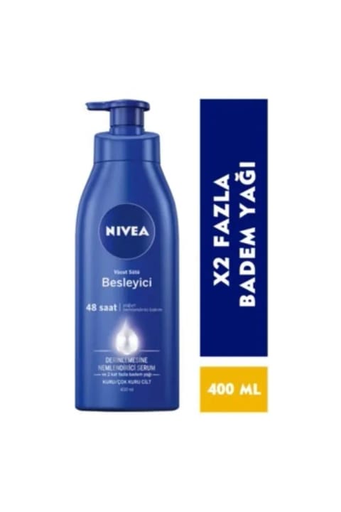 NIVEA مرطوبکننده مغذی بدن 400 میلیلیتر