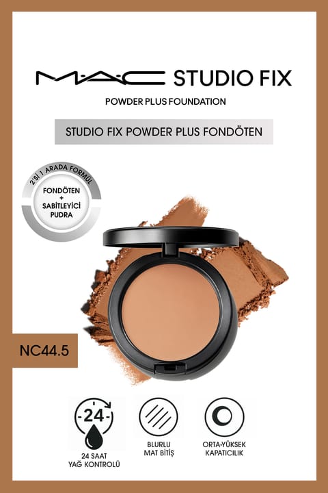 پودر فونداسیون M.A.C Studio Fix Powder Plus - NC44.5