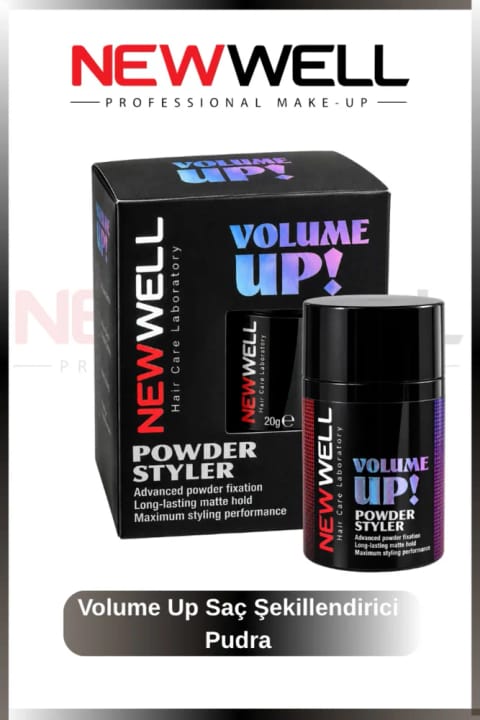 پودر حالتدهنده مو New Well Volume Up – حجمدهنده و ماندگاری طولانی