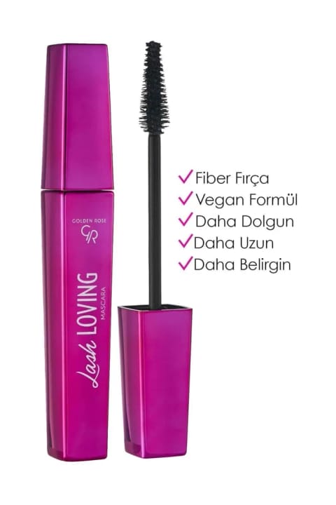 ریمل Golden Rose Lash Loving - حجم و طول فوقالعاده، وگان
