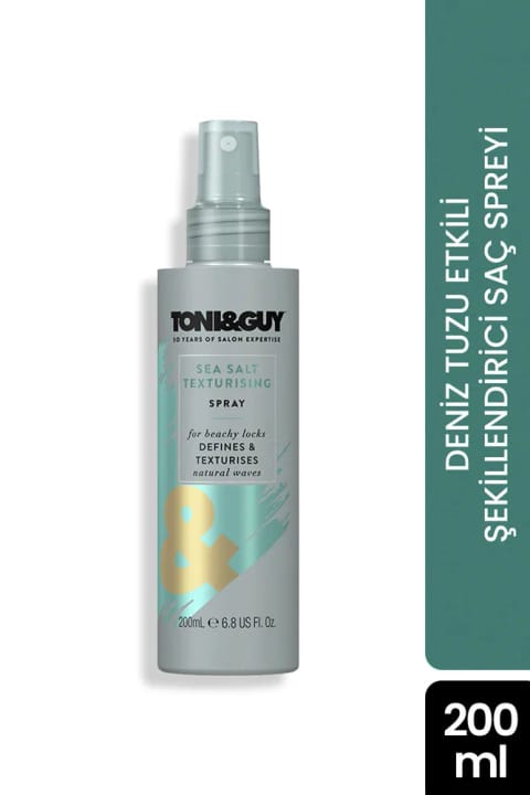 Toni&Guy اسپری حالت‌دهنده مو با اثر نمک دریا ۲۰۰ میلی‌لیتر