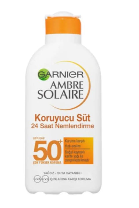 گارنیه آمبر سولر شیر ضد آفتاب SPF 50 200 میلی‌لیتر