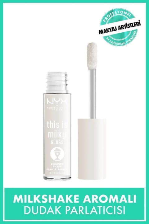 NYX Professional Makeup This Is Milky Gloss رژ لب براق - Coquito Shake