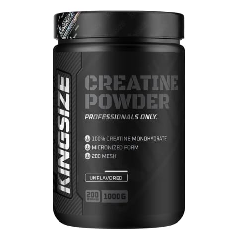 Kingsize Nutrition کراتین پودر 1000 گرم بدون طعم