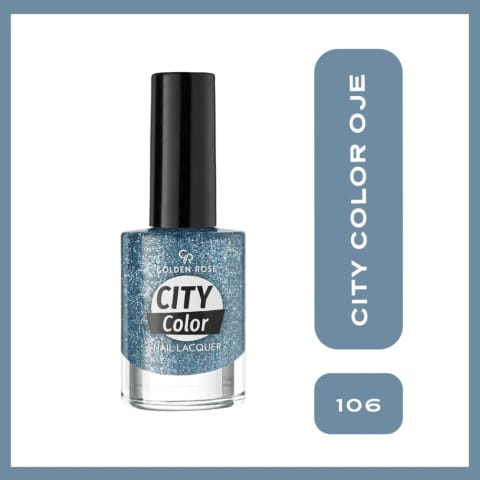 Golden Rose City Color Nail Lacquer لاک 106