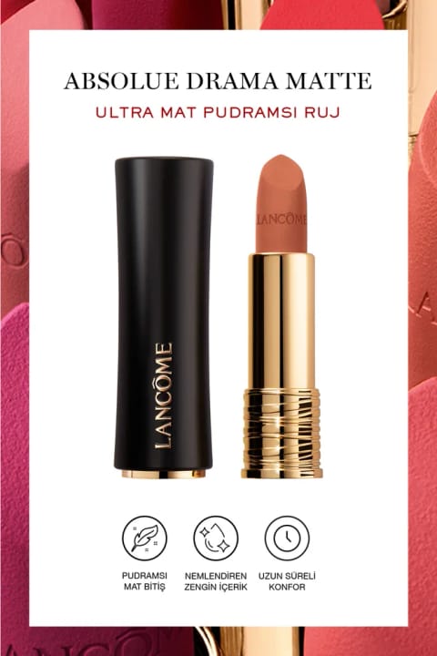 Lancome L'Absolu Rouge Drama Matte Ultra Mat رژ 510 3614274196559