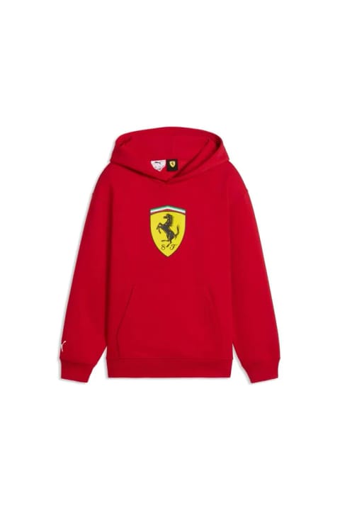 سویشرت هودی جوانان Puma SCUDERIA FERRARI Color SHIELD