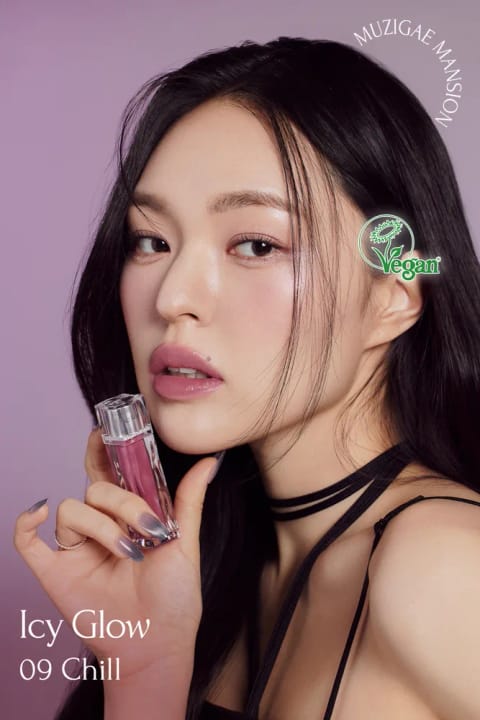 Muzigae Mansion Icy Glow Long-Lasting Shiny Lip Gloss (09 Chill) — 09 Chill