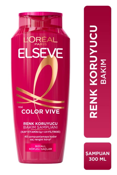 شامپوی مراقبتی محافظ رنگ مو L'Oreal Elseve Color Vive 300ml
