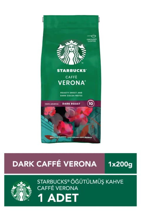 Starbucks Verona Blend آسیاب شده قهوه 200 گرم
