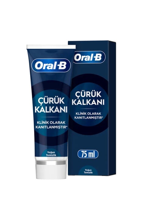 خمیردندان Oral-B کلینیک سپر ضد پوسیدگی پاک‌سازی فشرده 75ml