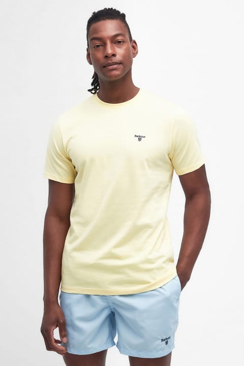 تیشرت ورزشی Barbour مدل YE36 Heritage Lemon