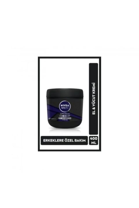 NIVEA Men کرم دست و بدن دیپ ایمپکت 400 میلیلیتر