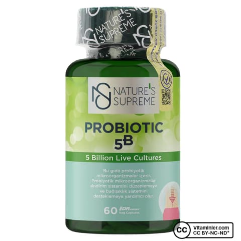 Nature's Supreme Probiotic 5B 60 کپسول