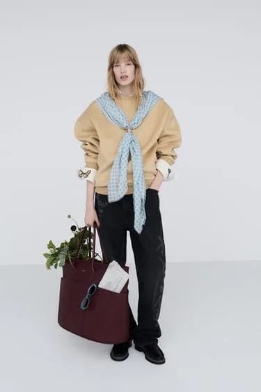 سویشرت یقه‌گرد Wool Blend