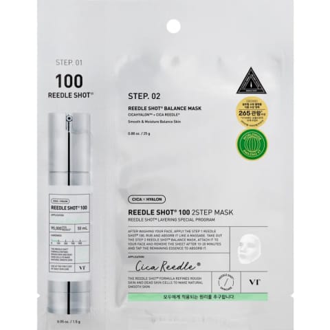 VT Cosmetics Reedle Shot 100 ماسک کاغذی دو مرحلهای