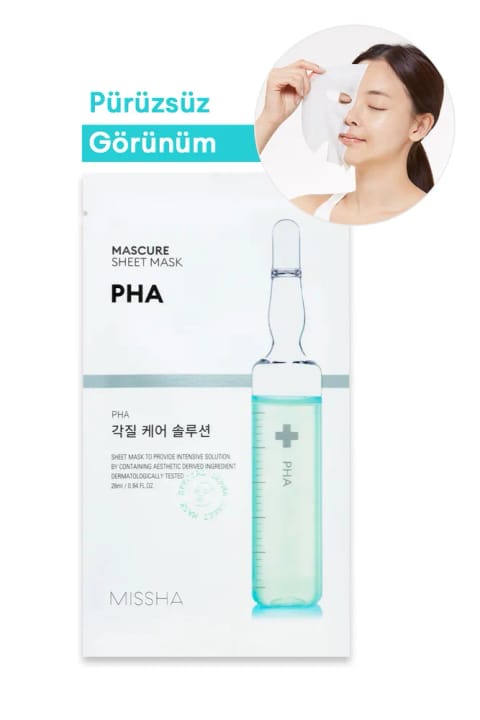 ماسک ورقهای لایهبردار Missha حاوی PHA