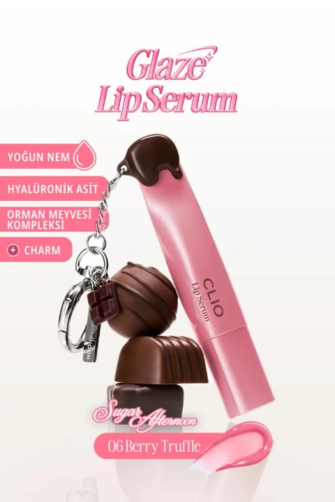 CLIO Lip Glaze براق و حجمدهنده — 06 Berry Truffle