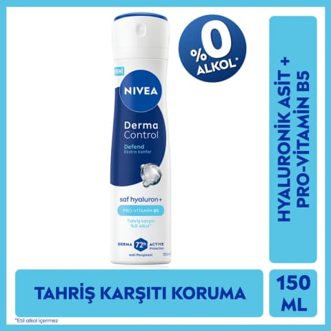 Nivea دئودورانت اسپری زنانه Derma Control Defend 150 میل