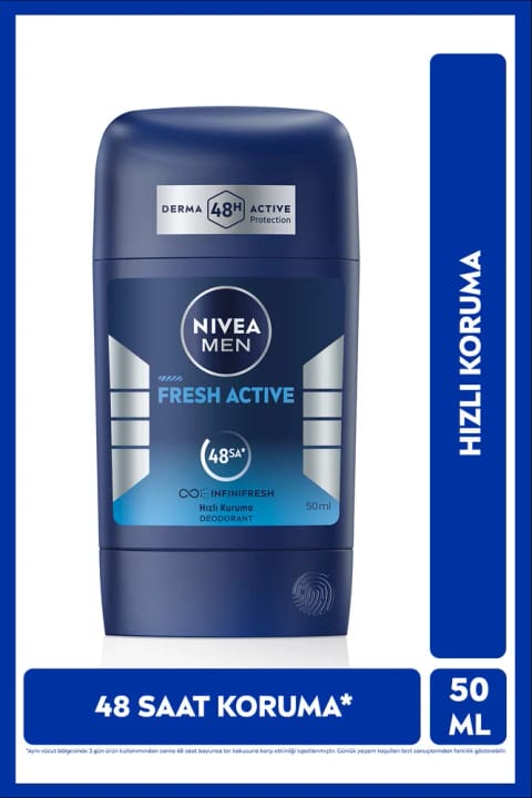 NIVEA MEN دئودورانت استیکی Fresh Active 50ml