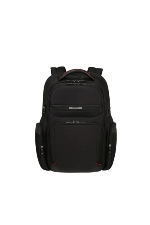 کوله‌پشتی Samsonite مشکی Pro-Dlx مدل آکاردئونی 17.3 اینچ (با ورودی USB)