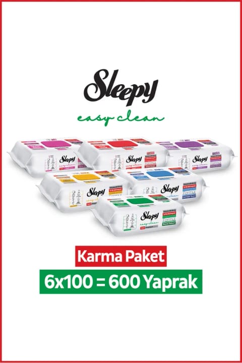 دستمال تمیزکننده سطح Sleepy Easy Clean Premium سری گل
