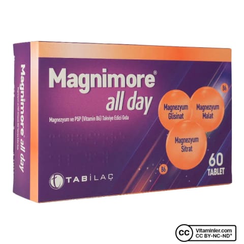 Magnimore منیزیم آل دی ۶۰ قرص