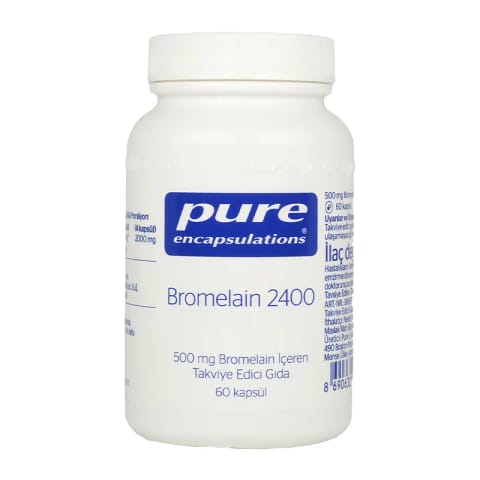 Pure Encapsulations Bromelain 2400 60 کپسول