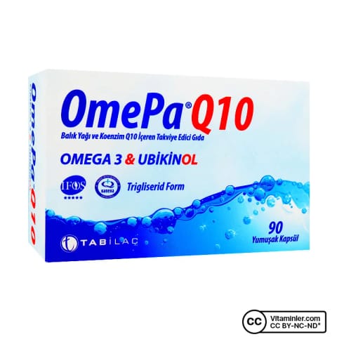 Omepa-Q10 امگا 3 یوبی کینول 90 کپسول