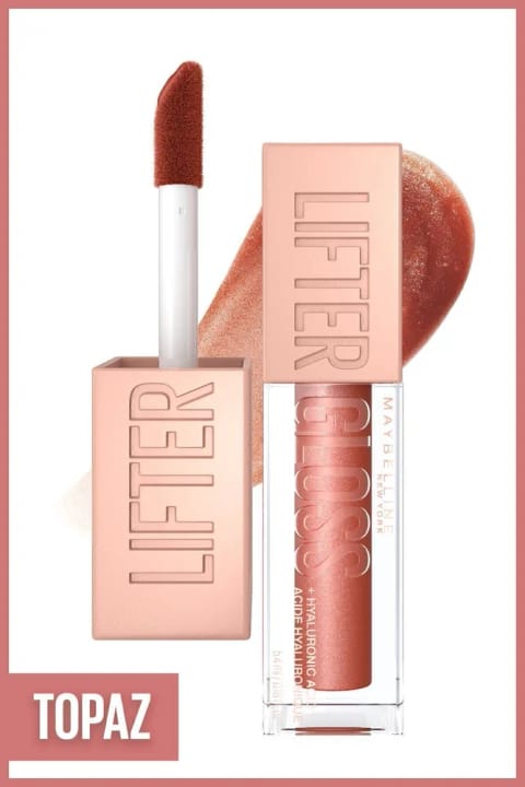 Maybelline New York Lifter Gloss مرطوبکننده و براقکننده لب - 009 Topaz