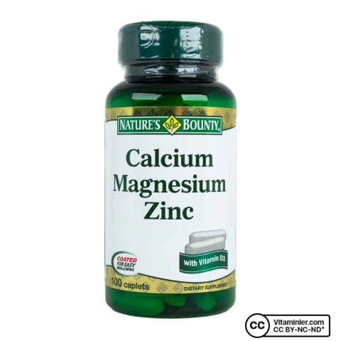 Nature's Bounty کلسیم، منیزیم و زینک 100 قرص