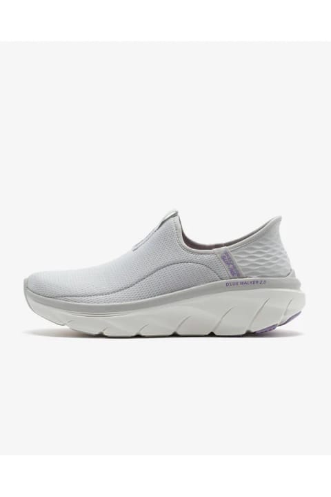 SKECHERS SLIP-INS RF: D'lux WALKER 2.0 زنانه ورزشی خاکستری 150099 LGLV